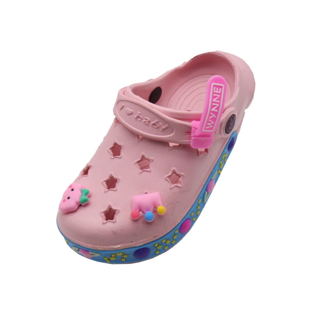 Summer children's slippers cartoon breathable hole shoes sandals