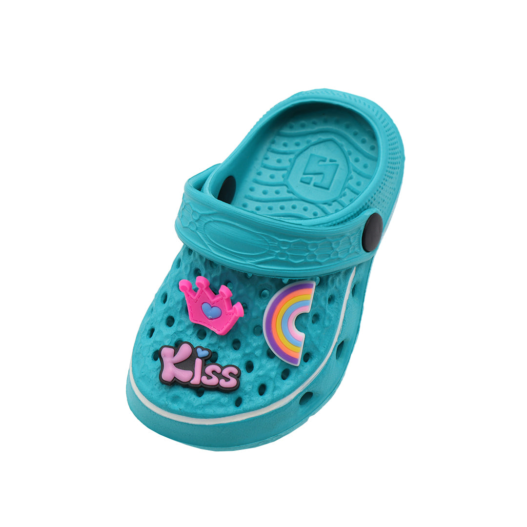 Summer children's slippers cartoon breathable hole shoes sandals