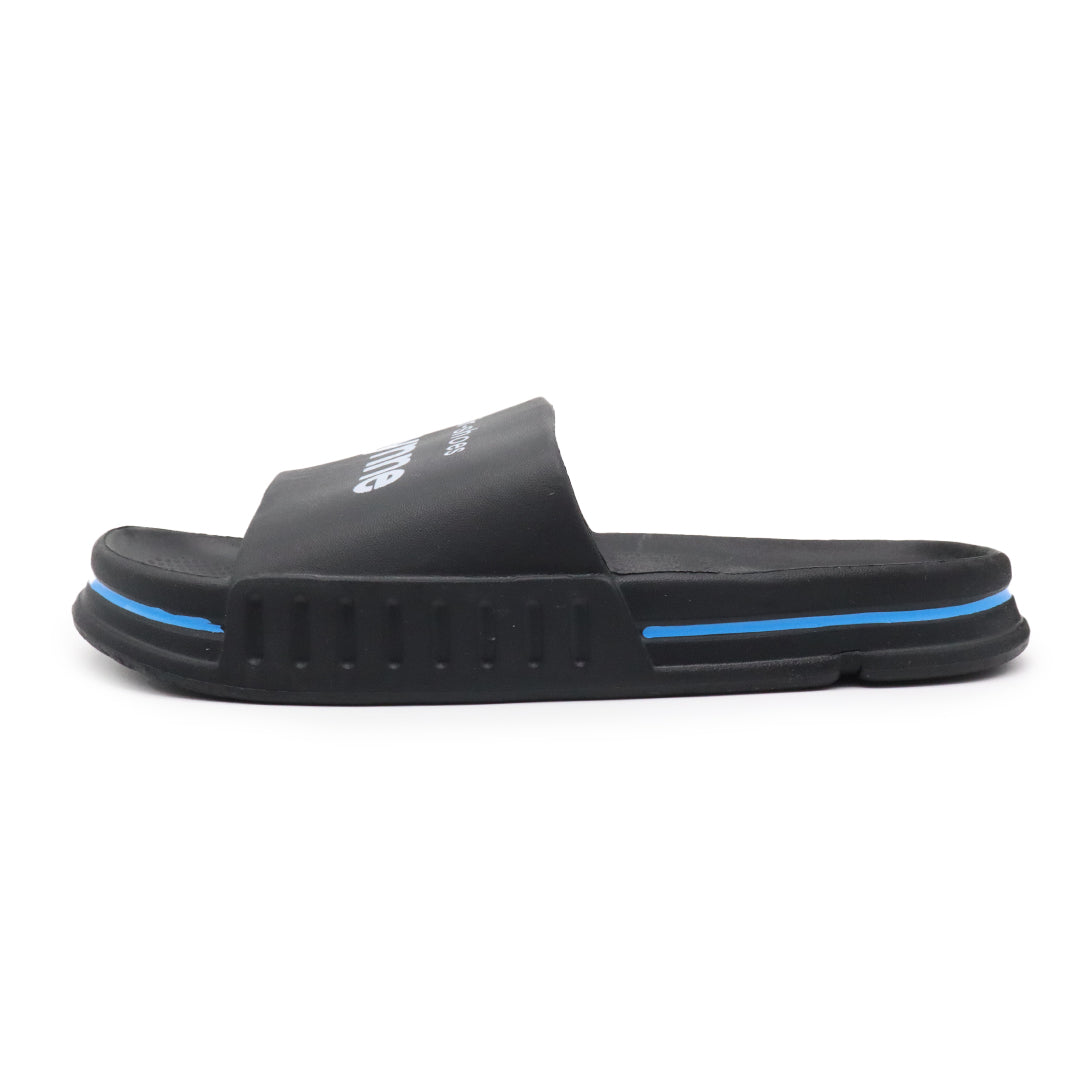 High-end men's slippers for summer outdoor wear thick soles stepping on shit feeling home deodorant bathing non-slip couple sandals for men
