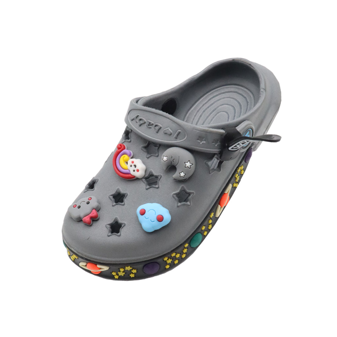 Summer children's slippers cartoon breathable hole shoes sandals