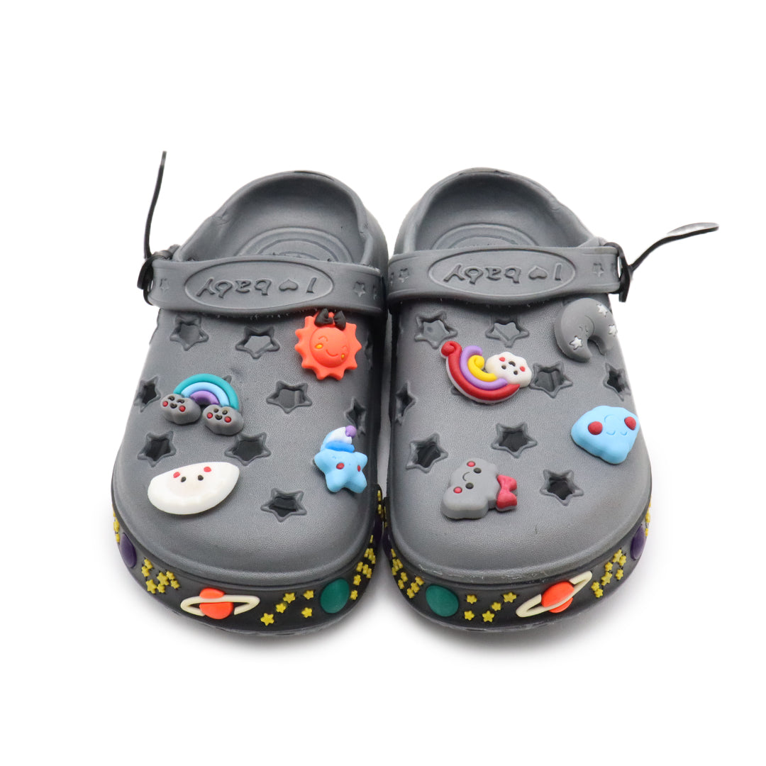 Summer children's slippers cartoon breathable hole shoes sandals