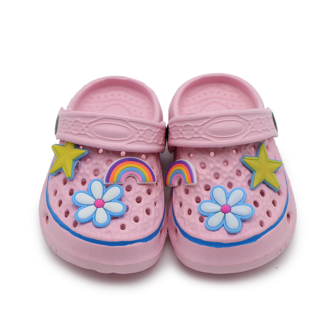 Summer children's slippers cartoon breathable hole shoes sandals