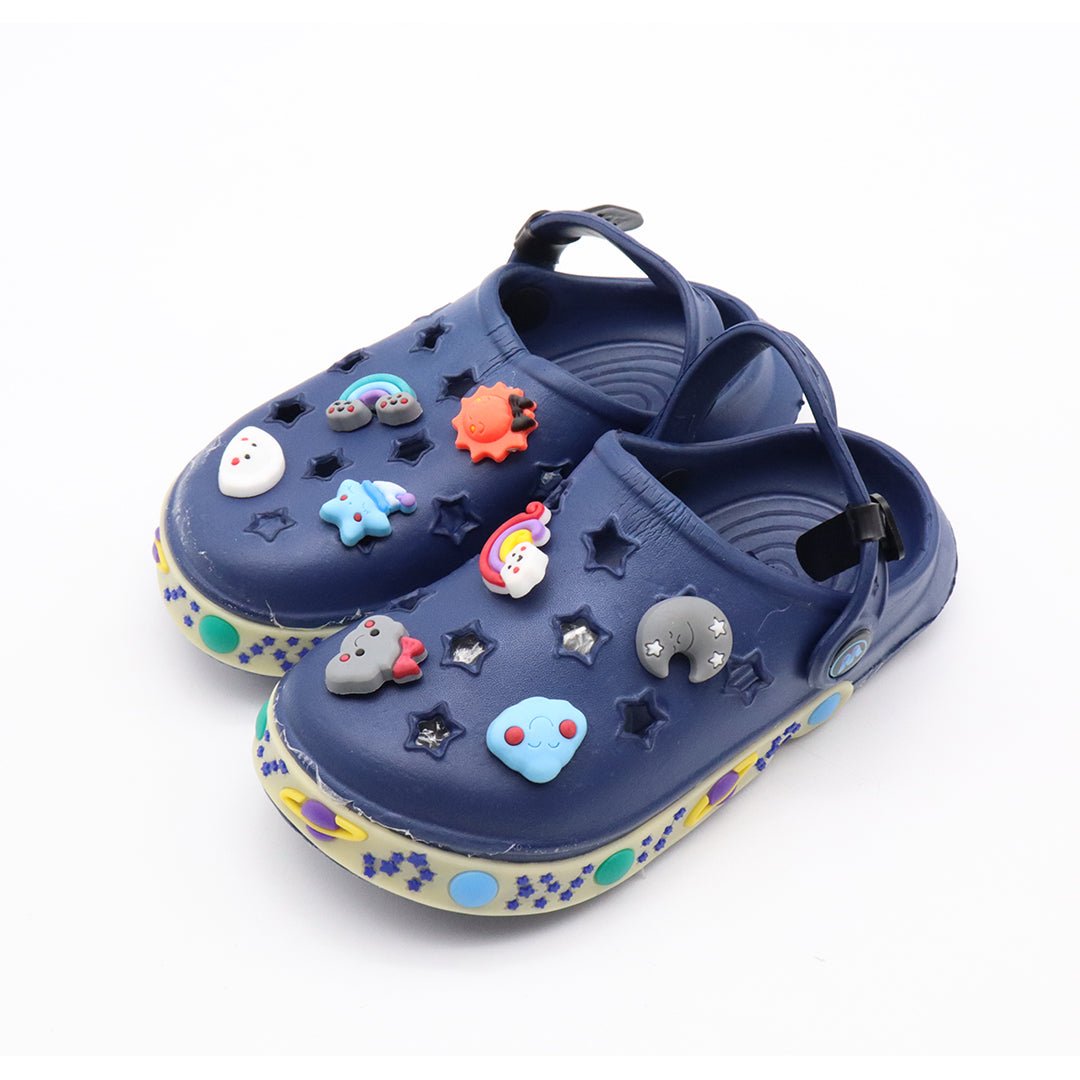 Summer children's slippers cartoon breathable hole shoes sandals