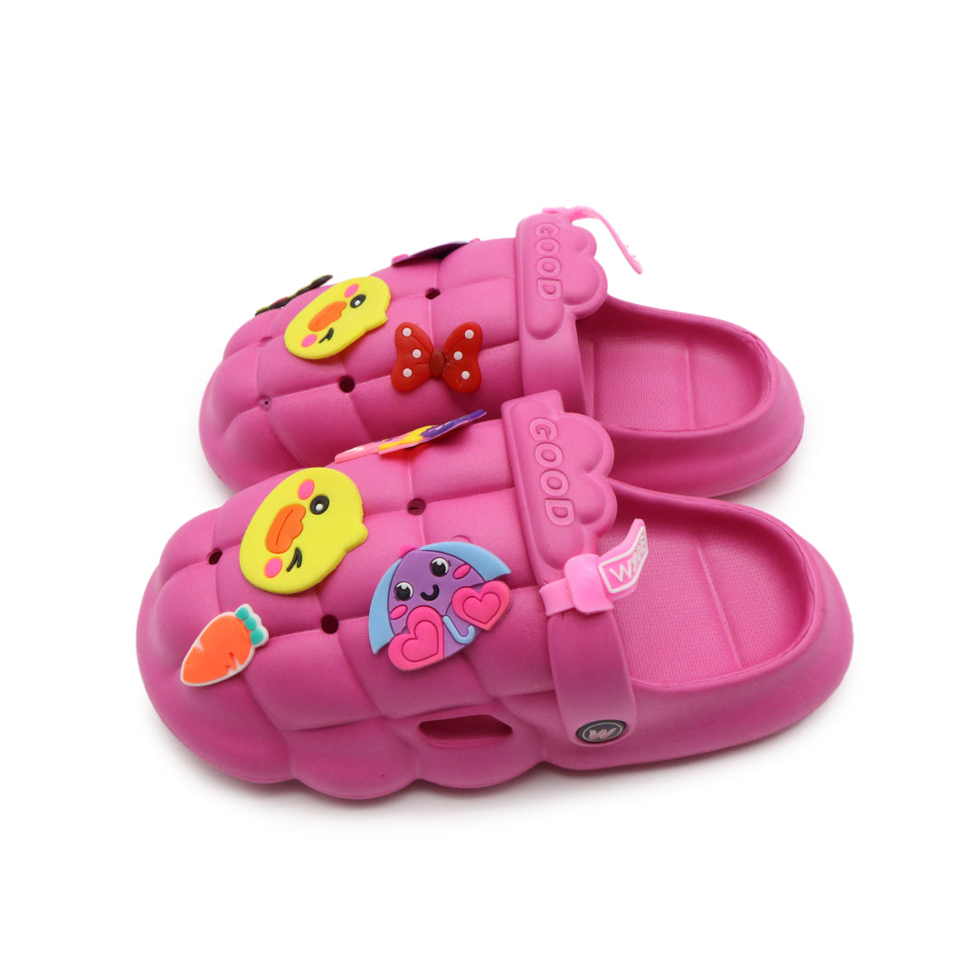 Summer children's slippers cartoon breathable hole shoes sandals
