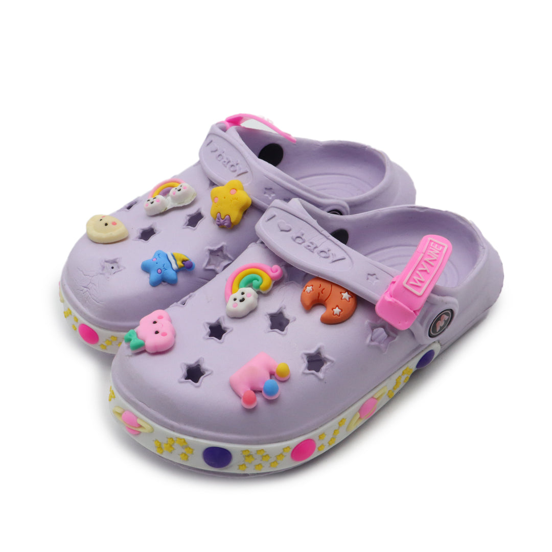Summer children's slippers cartoon breathable hole shoes sandals