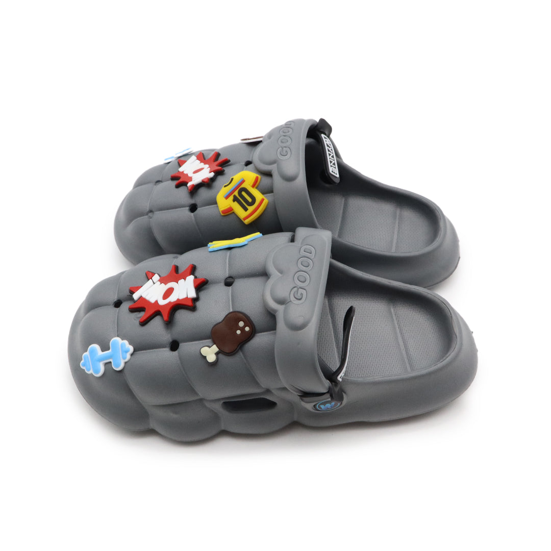 Summer children's slippers cartoon breathable hole shoes sandals
