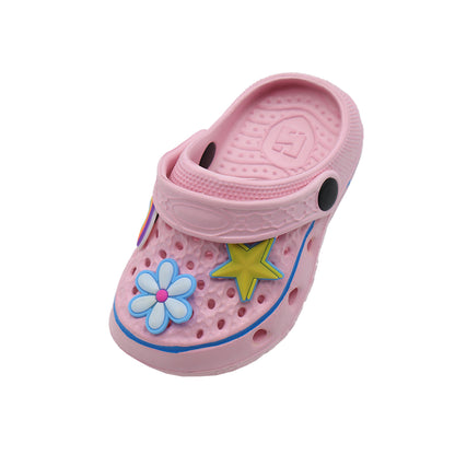 Summer children's slippers cartoon breathable hole shoes sandals