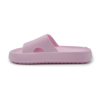 Women's slippers, cloud pillow slippers 4.5 cm thick sole non-slip home slippers summer sandals