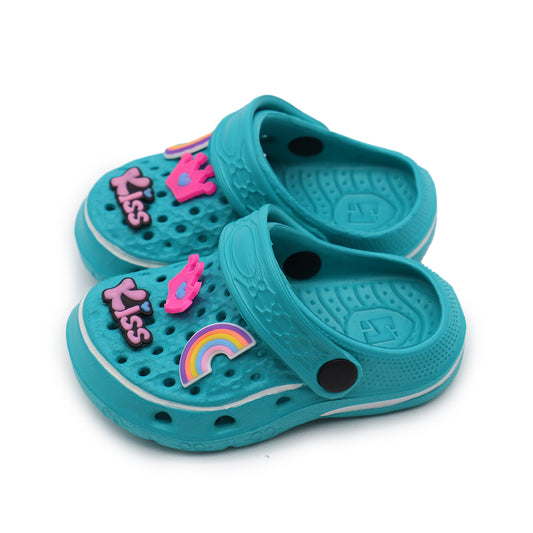 Summer children's slippers cartoon breathable hole shoes sandals
