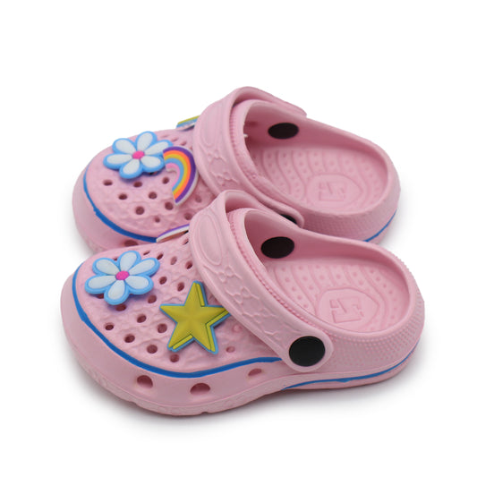 Summer children's slippers cartoon breathable hole shoes sandals