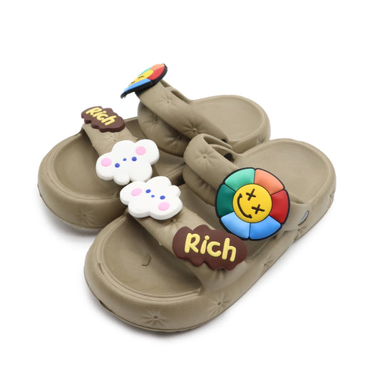 Two-wear thick-soled sandals for women summer 2025 new indoor and outdoor non-slip stepping shit feeling quiet beach